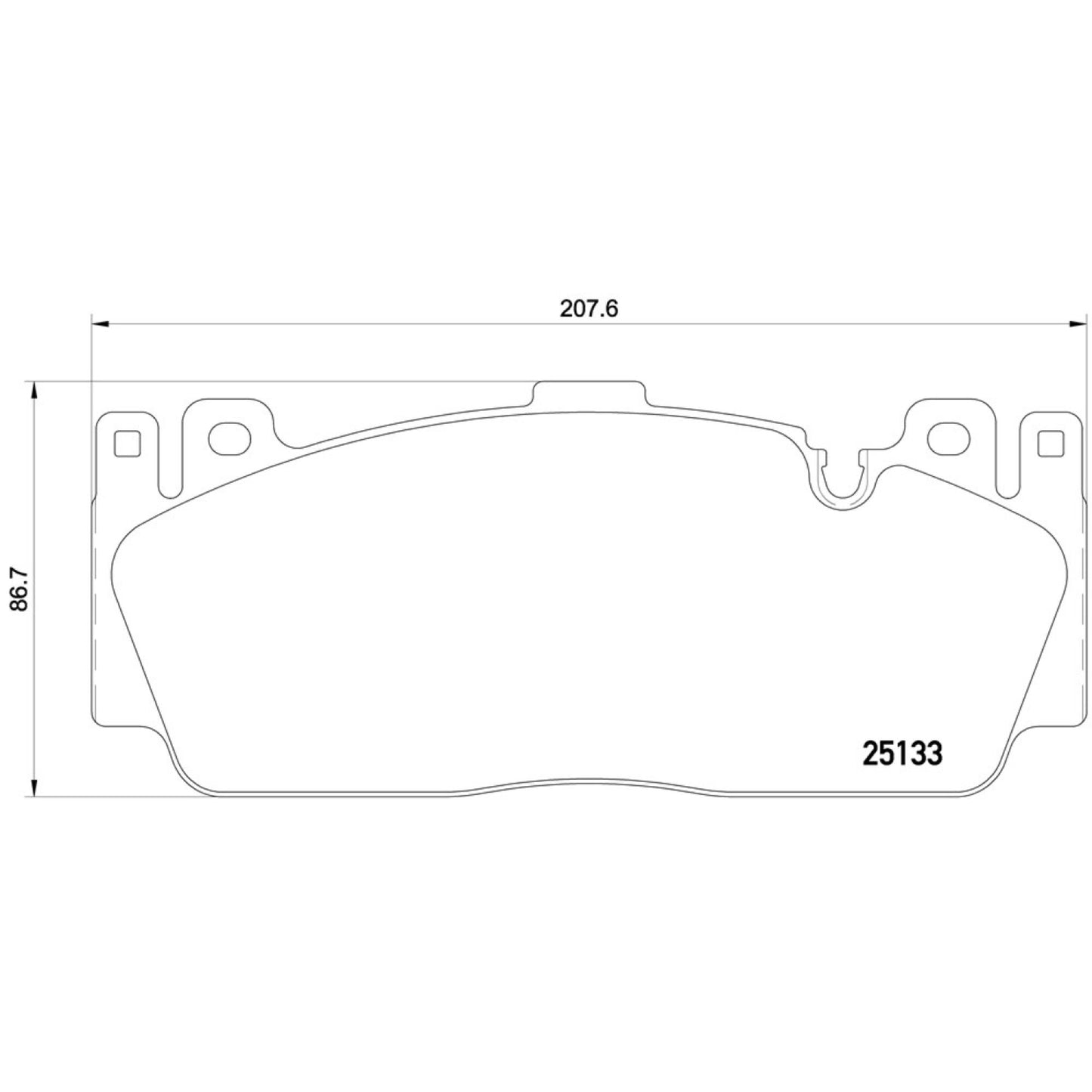 Balatas De Freno Delantera Para Bmw M5 2013-2016
