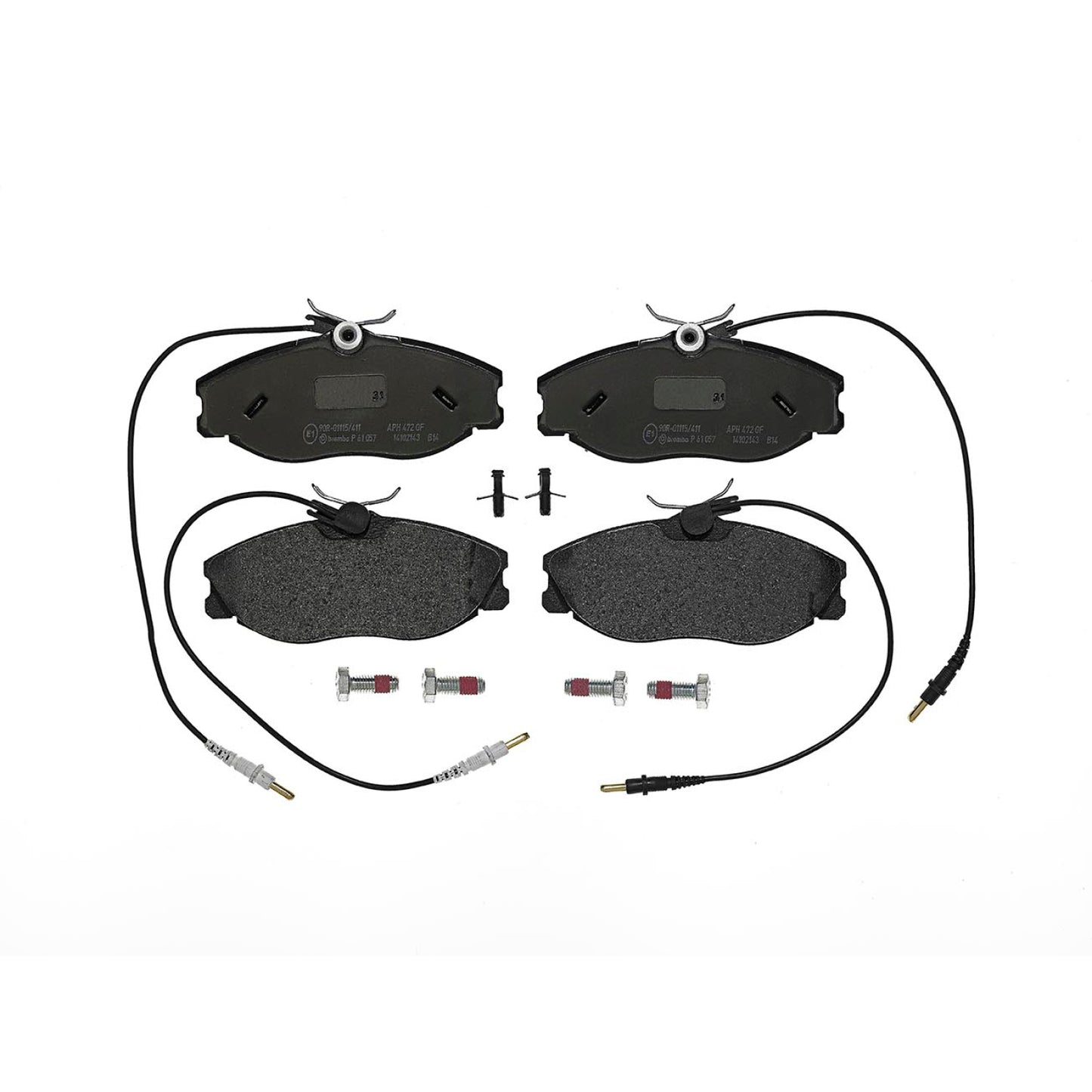Balatas De Freno Delantera Para Peugeot 406 2000-2005