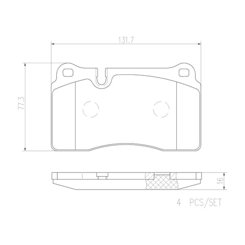 Balatas De Freno Delantera Para Seat Leon 2016-2019
