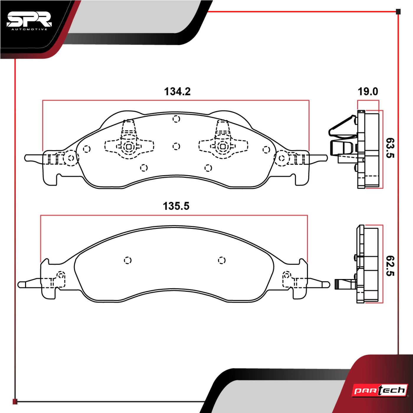 Balatas De Frenos Ford Expedition 2007-2014