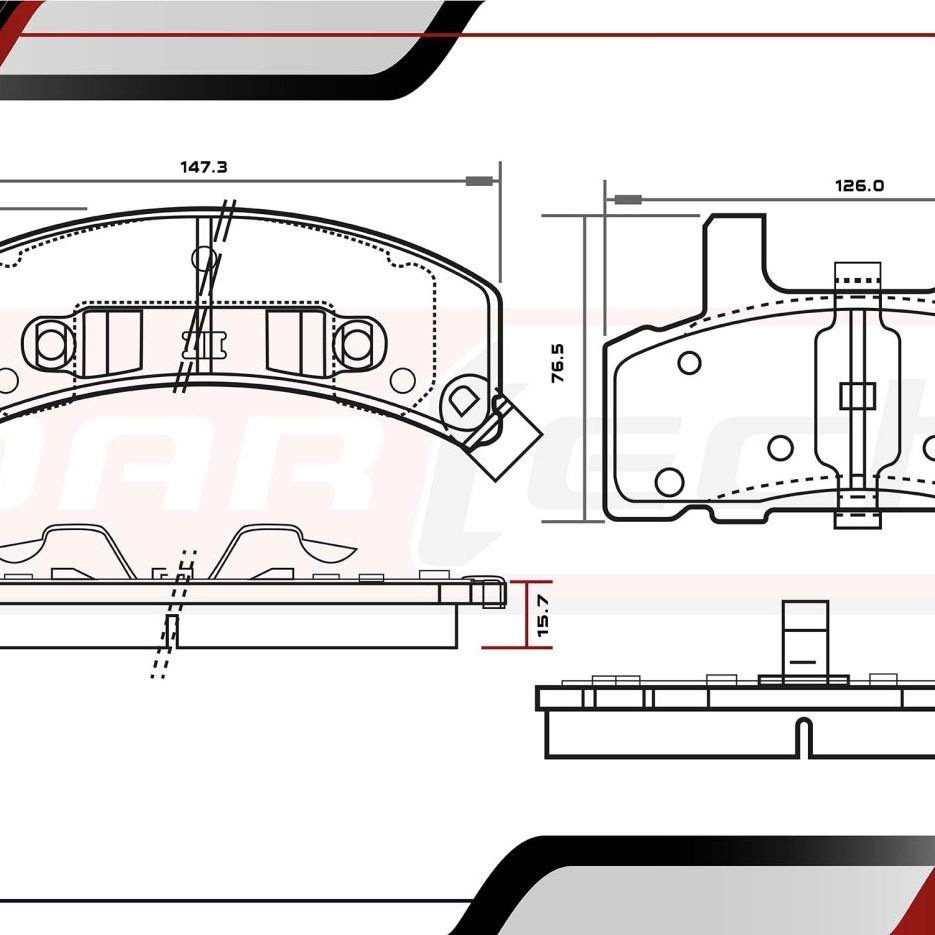Balatas De Frenos Chevrolet C1500 1997-1998