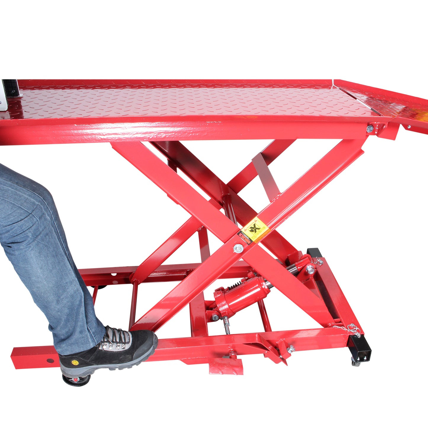 Plataforma hidraulica para motocicleta (350 kgs)