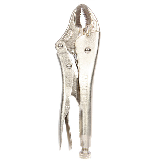 Pinzas de presion mordaza curva 10"