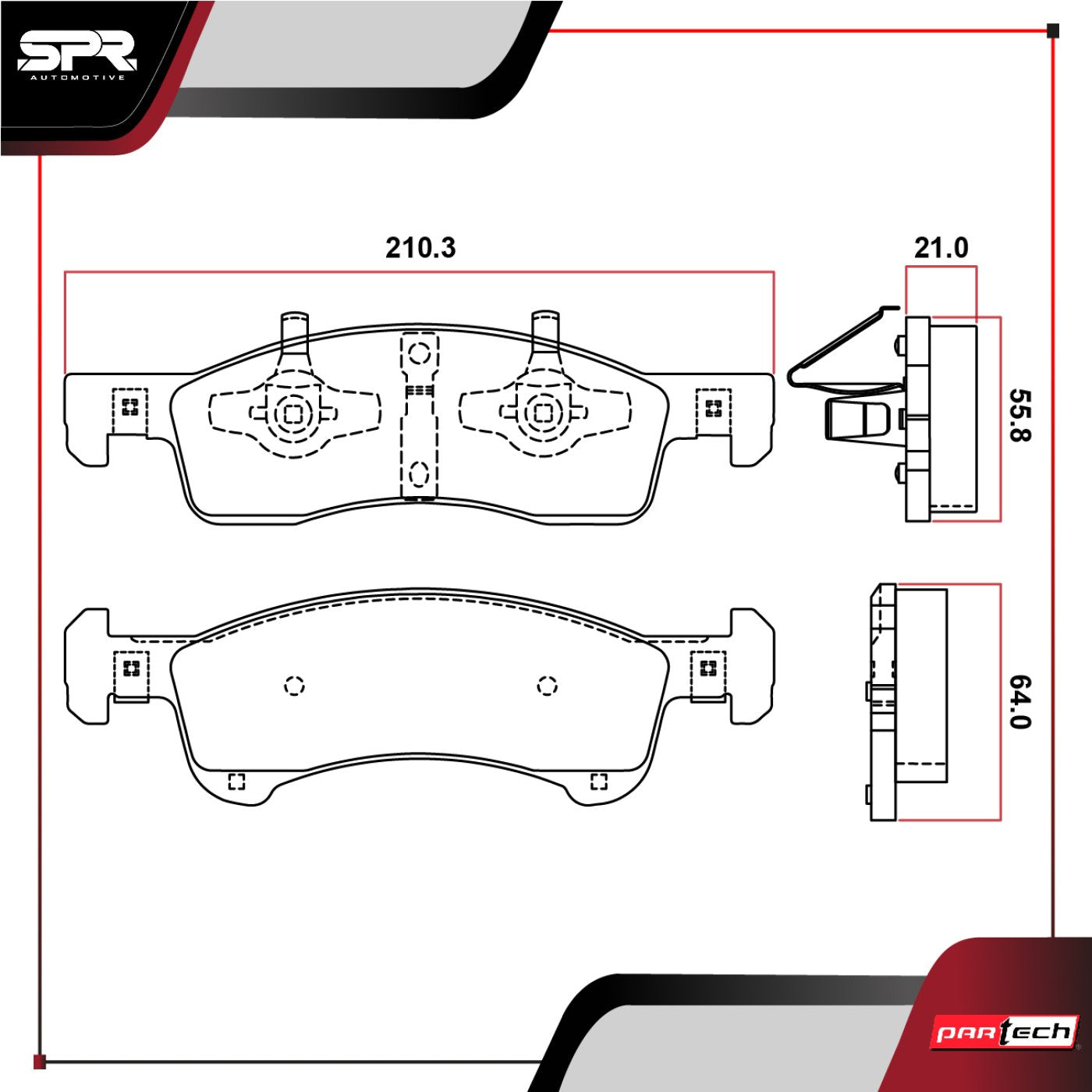 Balatas De Frenos Ford Expedition 2003-2006