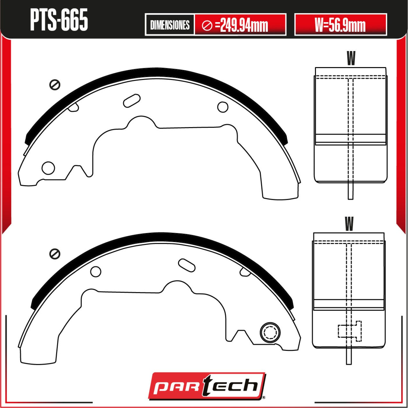 Balatas Para Freno De Tambor Nissan Quest 1993-1998