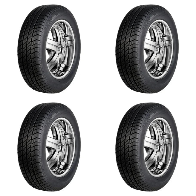 Paquete de 4 Llantas 205/60 R15 91U Radburg B&P PNEUS MV3A Renovada