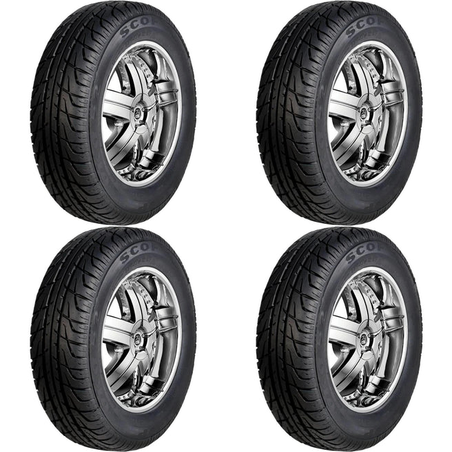 Paquete de 4 Llantas 175/65 R14 82T Radburg SCOP OKO 52 Renovada