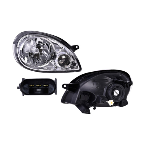 Par Faros Manuales Sin Foco Chevy 2004-2008 DEPO