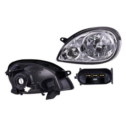 Par Faros Manuales Sin Foco Chevy 2004-2008 DEPO
