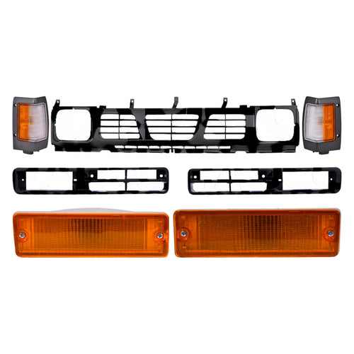 Kit Cuartos Parrillas D21 1994 DEPO