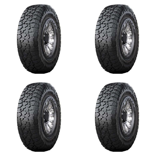 Paquete de 4 Llantas LT285/70 R17-10C 121/118Q BLACKHAWK RIDGECRAWLER R/T