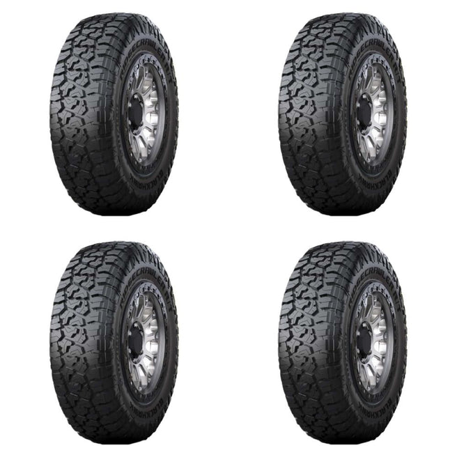 Paquete de 4 Llantas 31X10.50 R15LT-6PR 109Q BLACKHAWK RIDGECRAWLER R/T