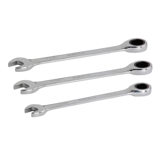 Llaves combinadas con matraca (Set 7 pzas)