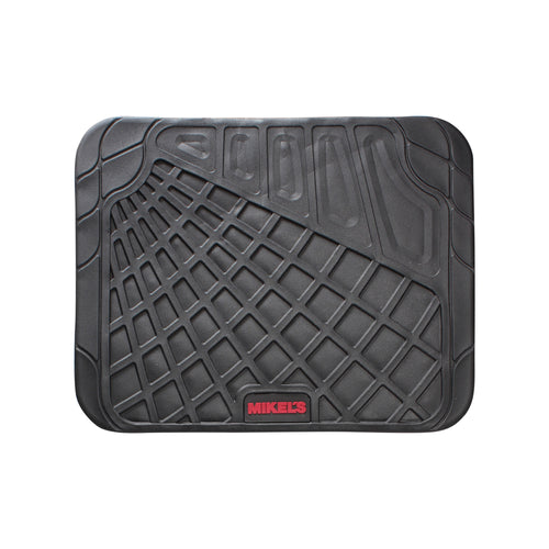 Tapetes para auto de hule, negro de lujo