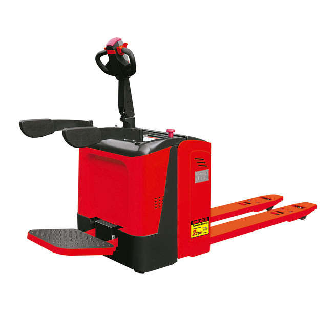 Patin hidraulico transpaleta electrico sistema tandem (2 ton)
