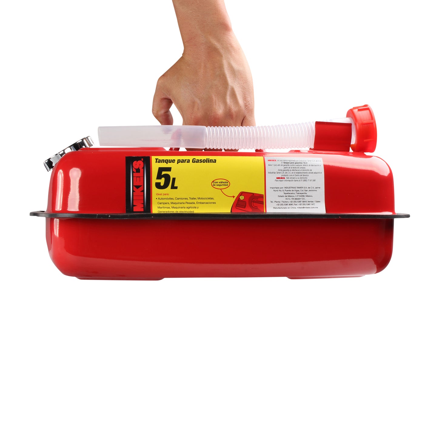 Tanque metalico para gasolina (5 lts)