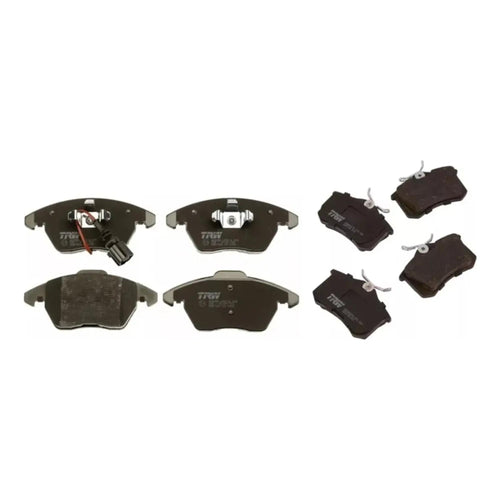 Kit Balatas Delanteras y Traseras Jetta MK6 2012-2018 TRW
