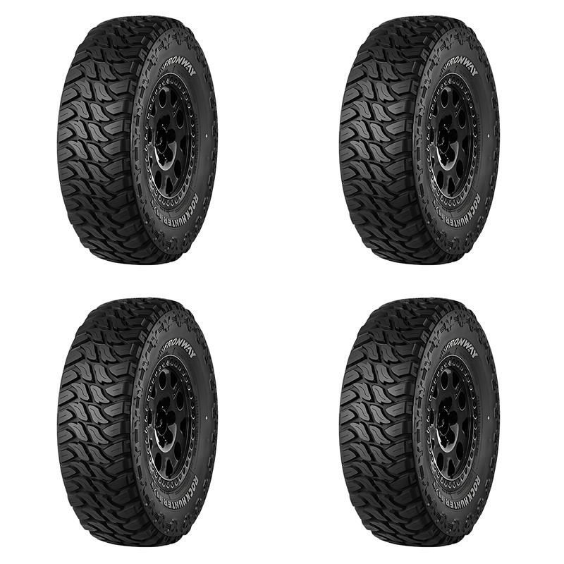 Kit 4 Llantas Fronway Lt285/70R17 Rockhunter Mt