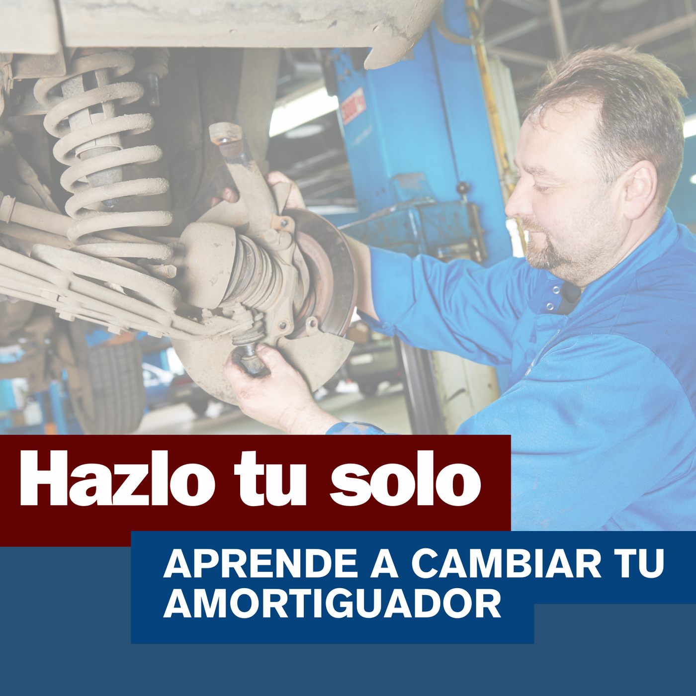 Cambia el amortiguador de tu Auto!! Aprende con nosotros!