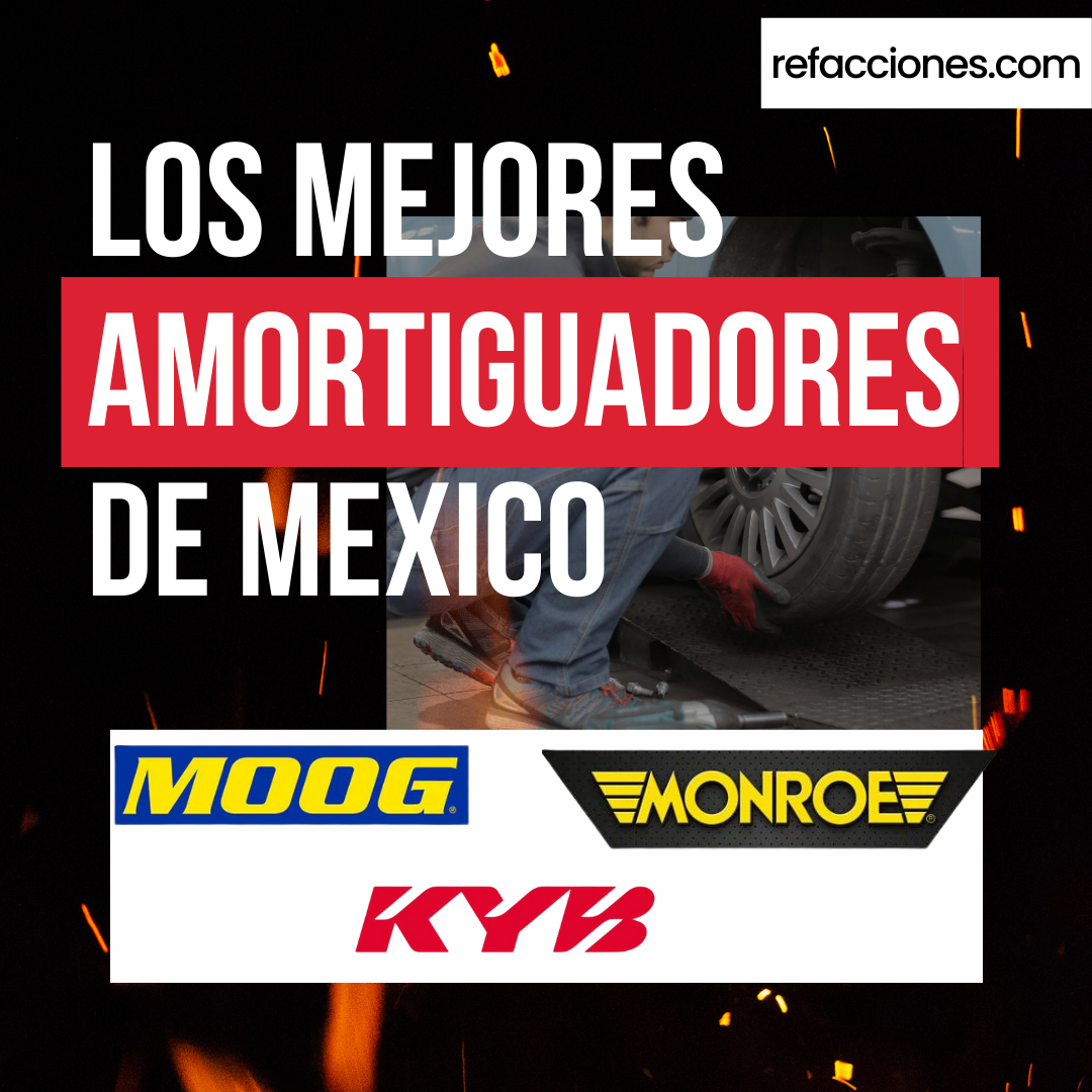 Las Mejores Marcas de Amortiguadores en México: MONROE, BOGE y KYB