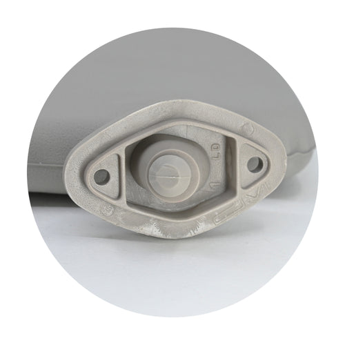 Visera Derecha Gris Claro Con Espejo Chevy 1994-2012