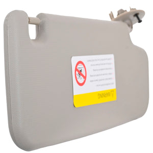 Visera Izquierda Gris Claro Con Espejo Spark 2011-2021