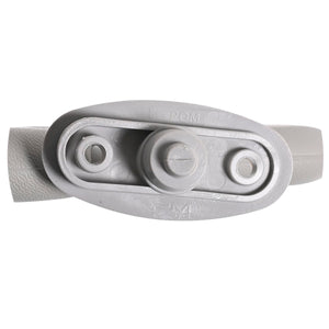 Visera Izquierda Gris Claro Con Espejo Uno 2013-2020