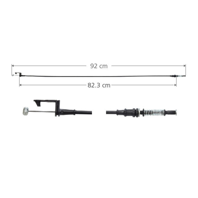 Chicote Cerradura para Ford Courier 2001-2012