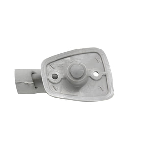Visera Izquierda Gris Claro Con Espejo Courier 2001-2010