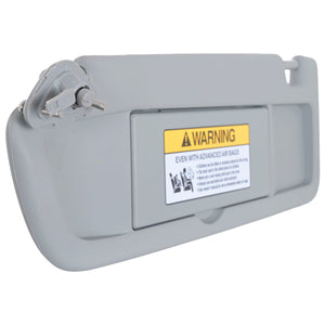 Visera Izquierda Gris Claro Con Espejo Civic 2006-2011