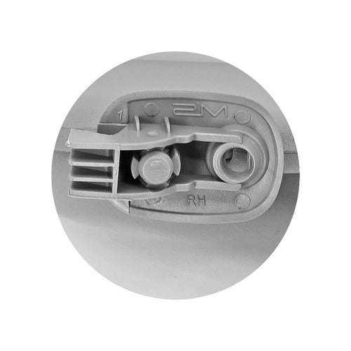 Visera Derecha Gris Claro Con Espejo Duster 2013-2020