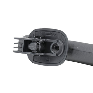 Visera Delantera Izquierda Negra Con Espejo Duster 2013-2020