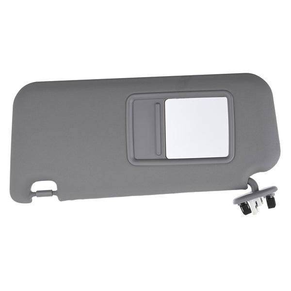 Visera Ty Rav 4 06-12 1 Pieza Con Espejo Con Luz Gris Plastico Tipo Original Del Izq
