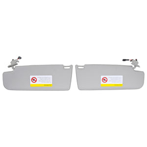 Visera Delantera Juego 2 Piezas Gris Golf 2000-2006