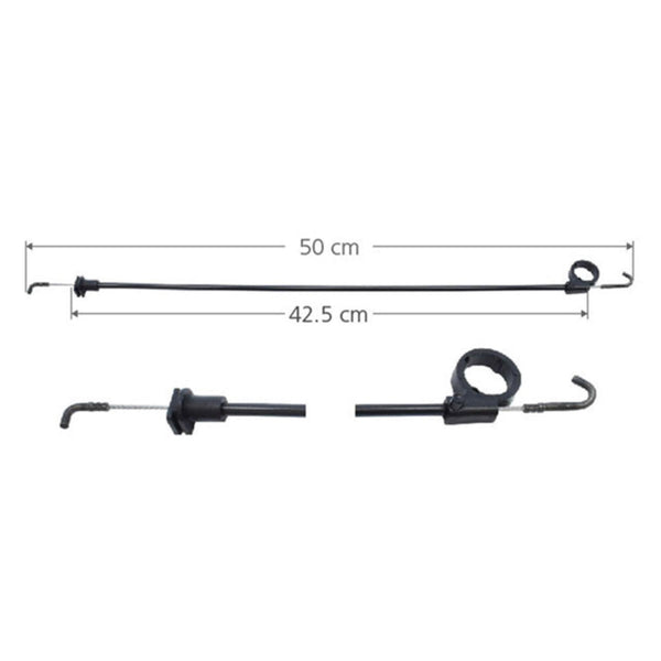Chicote Cerradura Puerta P/ Volkswagen Pointer 1997-2005