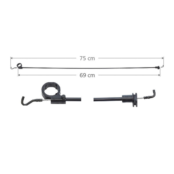 Chicote Cerradura P/ Volkswagen Pointer 1997-2005