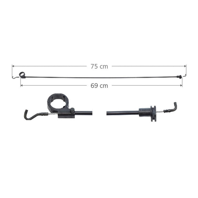 Chicote Cerradura para Volkswagen Pointer 1997-2005