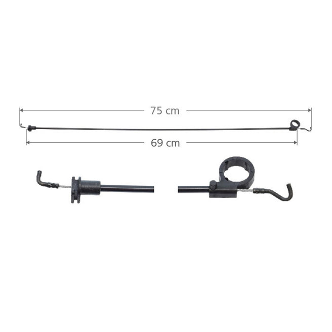 Chicote Cerradura para Volkswagen Pointer 1997-2005