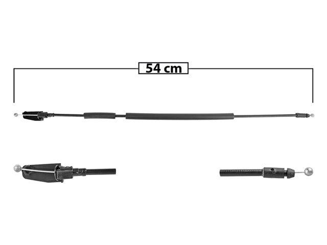 CHICOTE COFRE VW VENTO 14-22  54 CM SIN MANIJA