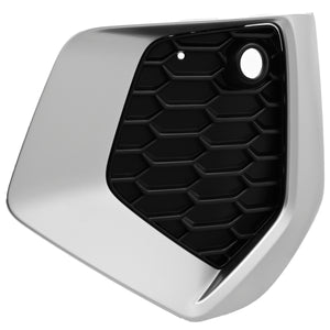 Rejilla Fascia Delantera Izquierda Negra Mate A3 2022-2024