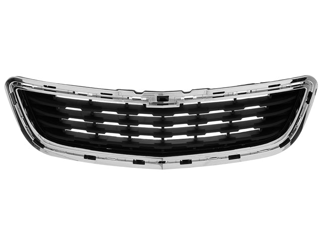 REJILLA FASCIA DELANTERA CV TRAX 13-16 NEGRA MATE C/MOLDURA CROMADA S/LINEAS CROMADAS