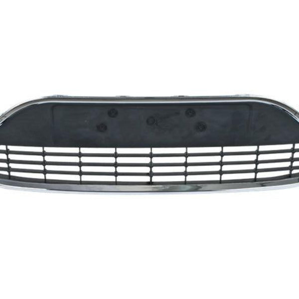 Rejilla Fascia Delantera Fd Focus 09-11 C/Moldura Cromada Inferior Central 4/5 Puertas