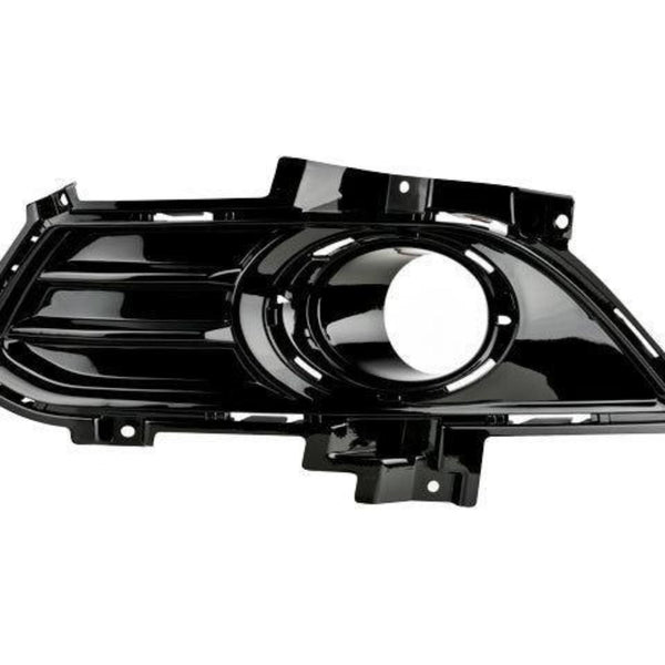 Rejilla Fascia Delantera Fd Fusion 13-16 Negra Brillante S/Moldura C/Hoyo P/Faro Izq