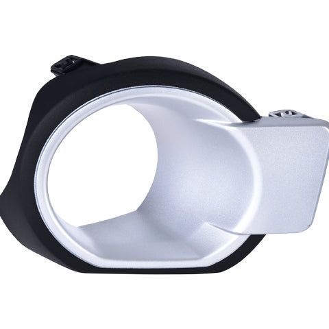 Rejilla Fascia Delantera Fd Ranger 13-16 Plata C/Hoyo P/Faro Niebla Izq