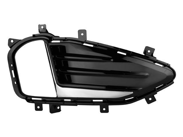 REJILLA FASCIA DELANTERA FD EDGE 19-24 NEGRA BRILLANTE C/MOLDURA CROMADA ST/TITANIUM/SEL PLUS L4/V6 4/6 CILINDROS 2.0/2.7L 5 PUERTAS DER