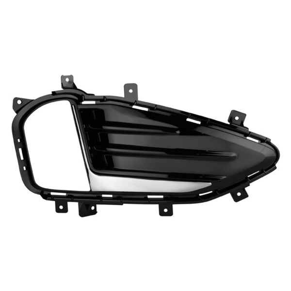 Rejilla Fascia Delantera Fd Edge 19-24 Negra Brillante C/Moldura Cromada St/Titanium/Sel Plus L4/V6 4/6 Cilindros 2.0/2.7L 5 Puertas Der