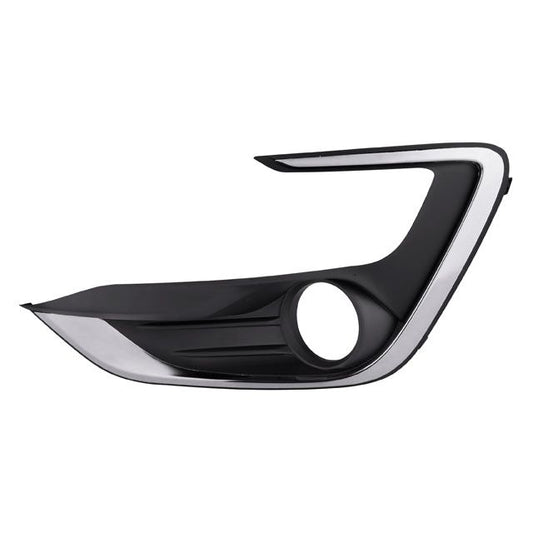 Rejilla Fascia Delantera Fd Figo 19-21 C/Hoyo P/Faro F/Cromado Titanium L3 3 Cilindros 1.5L 4/5 Puertas Izq