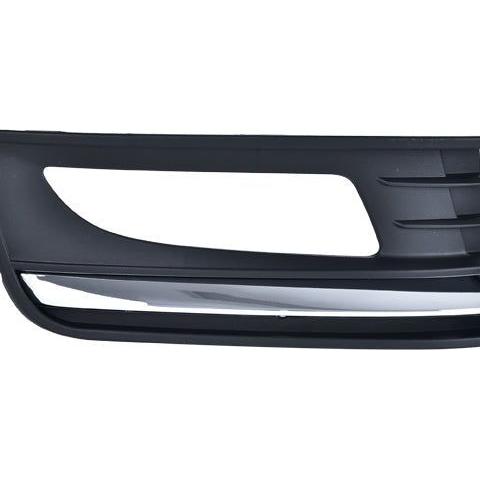 REJILLA FASCIA DELANTERA VW VENTO 16-20 C/HOYO P/FARO C/MOLDURA CROMADA LINEA ANTERIOR COMFORTLINE/TDI COMFORTLINE/HIGHLINE L4 4 CILINDROS 1.5/1.6L 4 PUERTAS DER