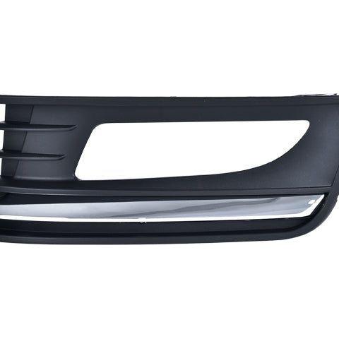 REJILLA FASCIA DELANTERA VW VENTO 16-20 C/HOYO P/FARO C/MOLDURA CROMADA LINEA ANTERIOR COMFORTLINE/TDI COMFORTLINE/HIGHLINE L4 4 CILINDROS 1.5/1.6L 4 PUERTAS IZQ