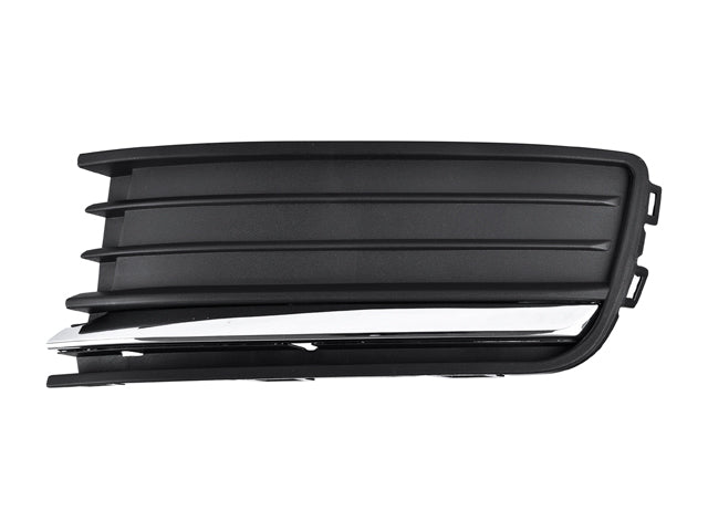 REJILLA FASCIA VW VENTO 16-20 S/HOYO P/FARO C/MOLDURA CROMADA LINEA ANTERIOR COMFORTLINE/TDI COMFORTLINE/HIGHLINE L4 4 CILINDROS 1.5/1.6L 4 PUERTAS IZQ